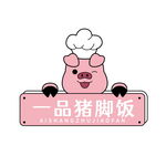 猪脚饭logo 