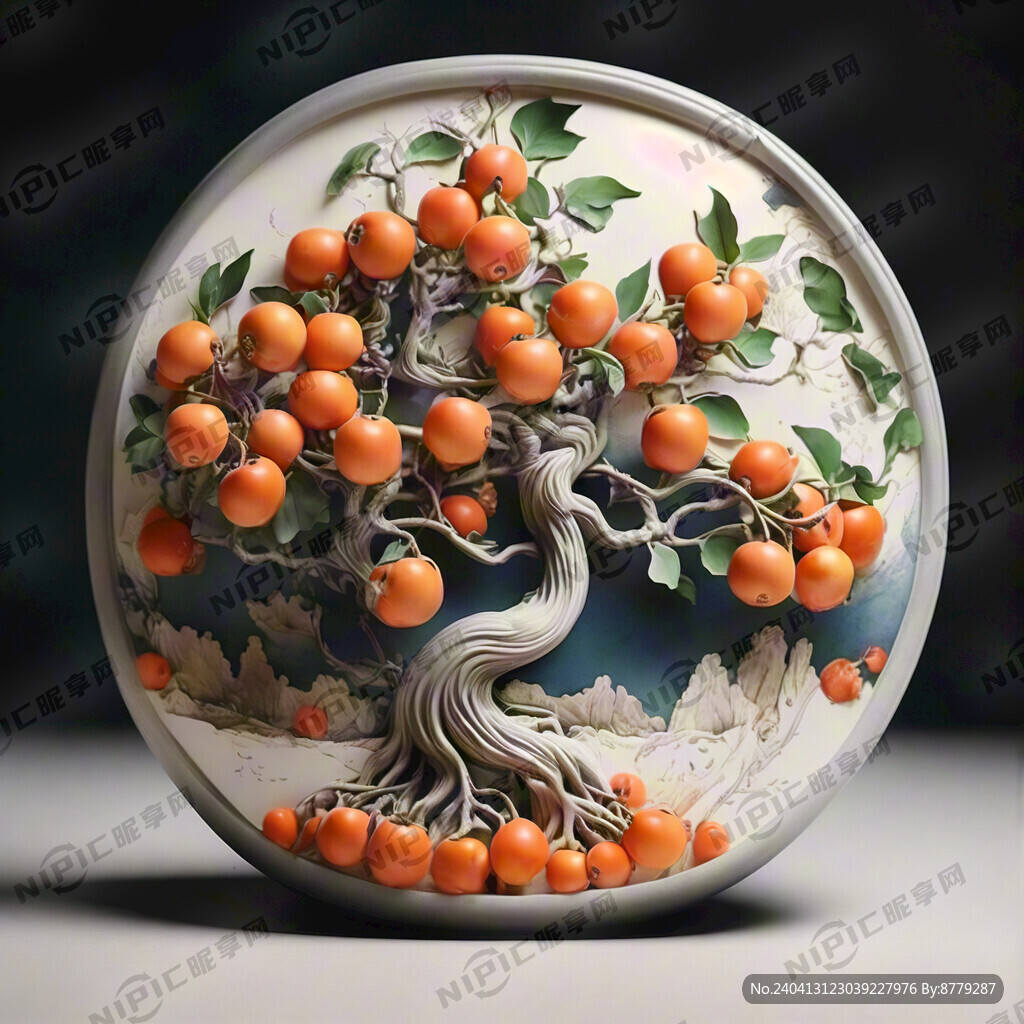 柿子树 小柿子