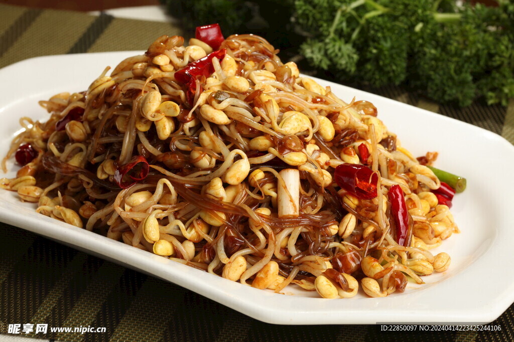 豆芽肉沫粉丝