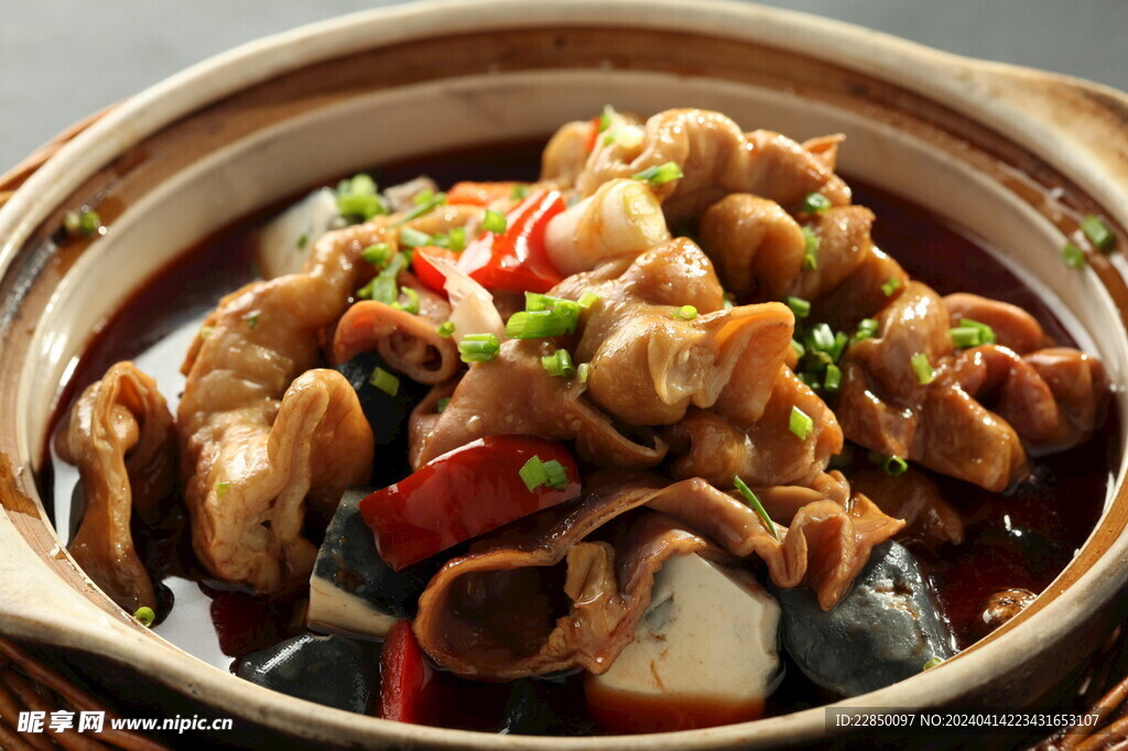 肥肠豆腐煲