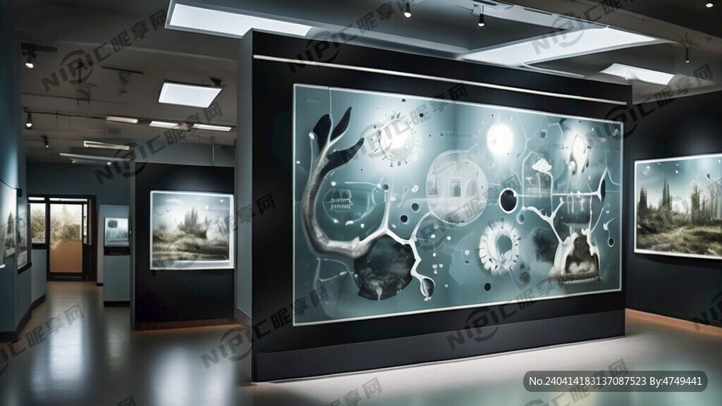 科普展厅科室牌