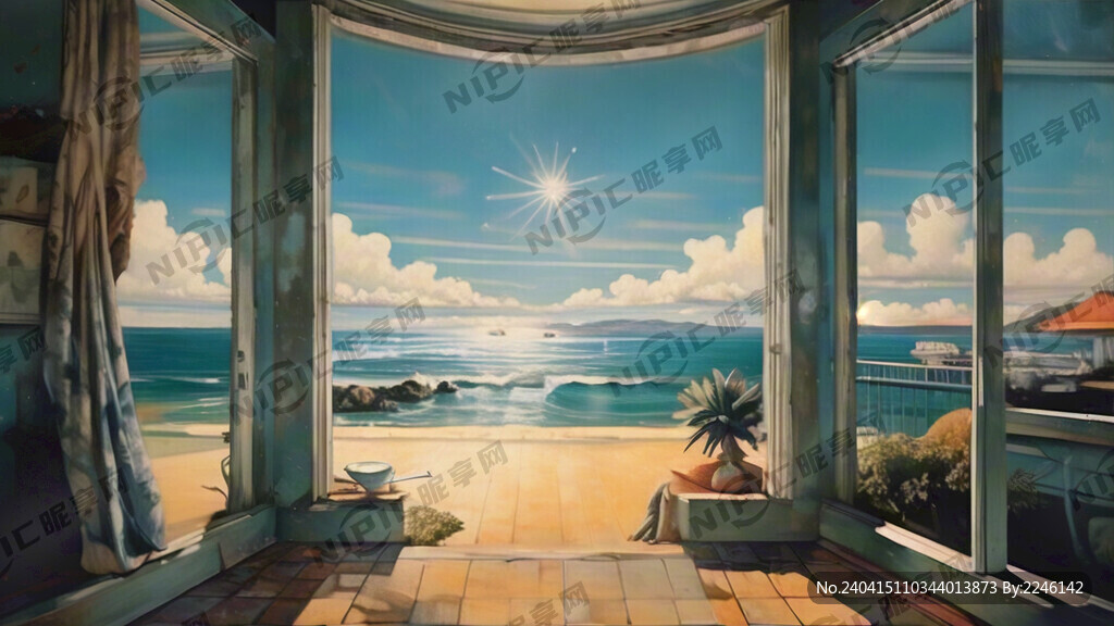 窗外海景