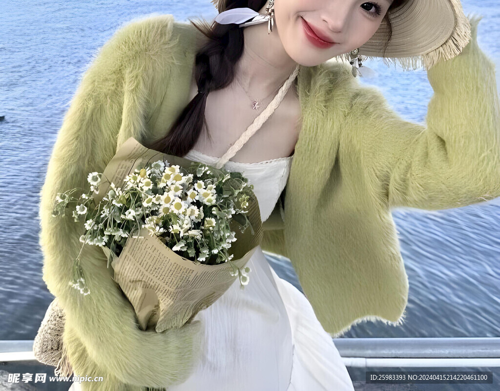 休闲的女孩