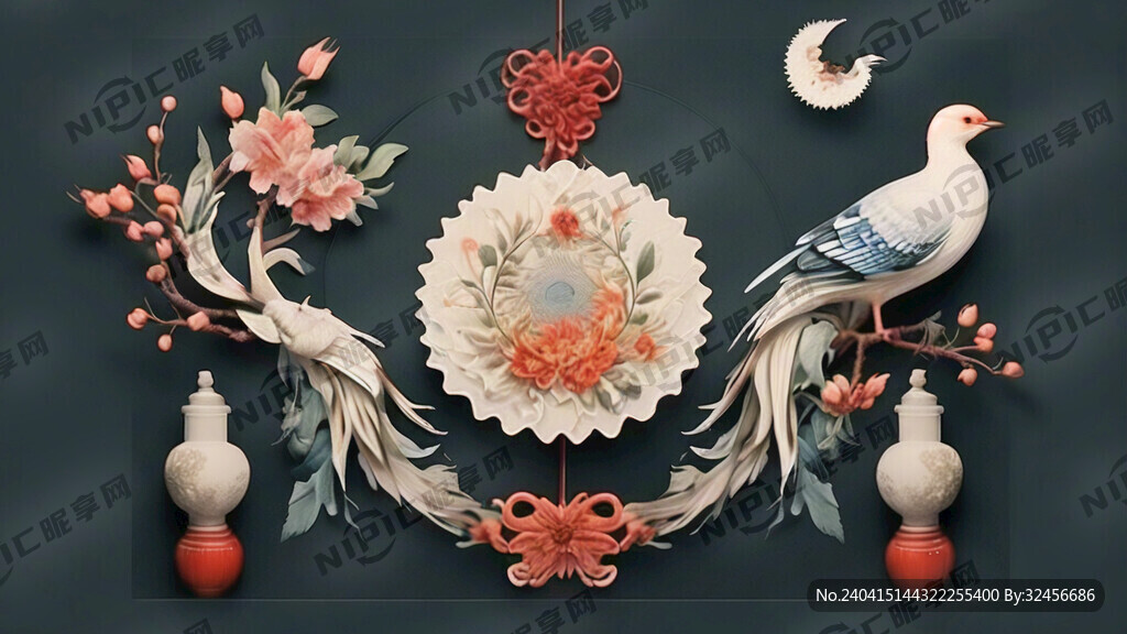 中国风的商日海报