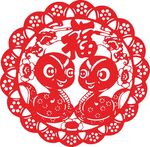 大红蛇年大福