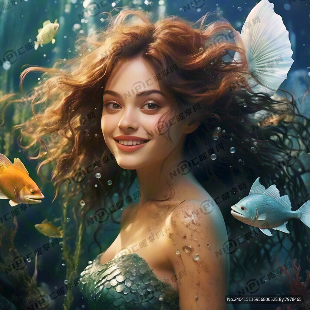 海底美人鱼 梦幻唯美