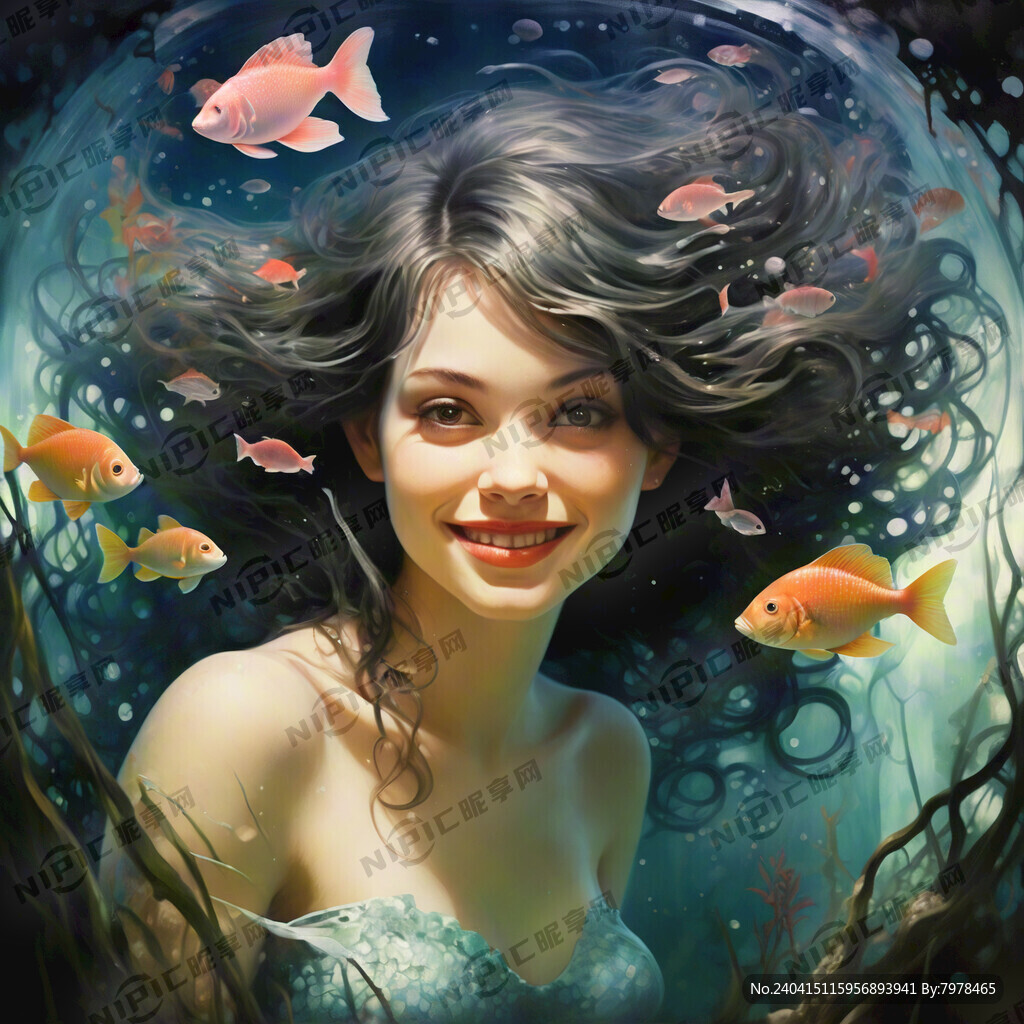 海底美人鱼 梦幻唯美