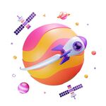 C4D模型 太空