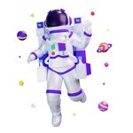 C4D模型 宇航员