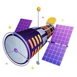 C4D模型 太空望远镜