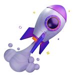 C4D模型 火箭 