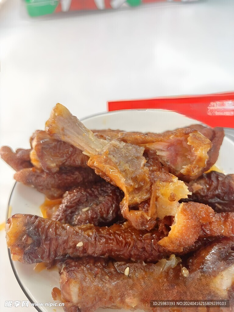 卤鸡爪 