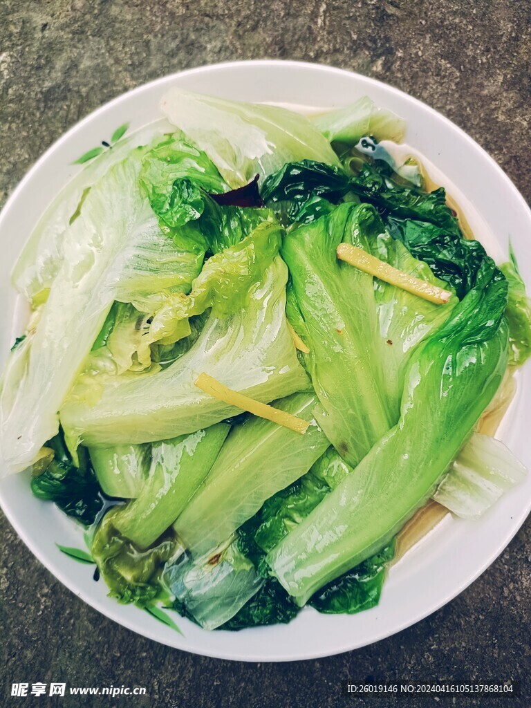 炝炒生菜