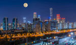摩天大楼夜景