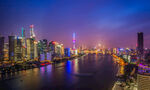 江景城市夜景