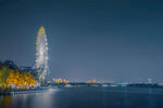 海边城市夜景