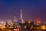 摩天大楼夜景