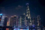 摩天大楼夜景
