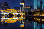 园林城市夜景