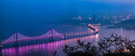 跨江大桥夜景