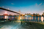 跨江大桥夜景