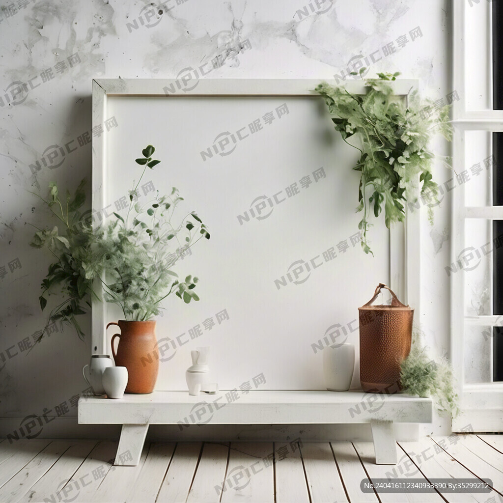 白色小清新的 居家桌面 背景