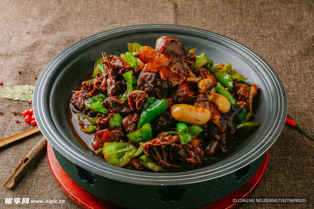 辣炒鸡肉
