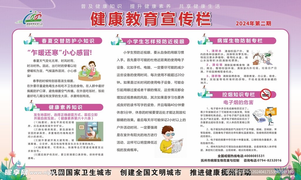 健康教育宣传栏