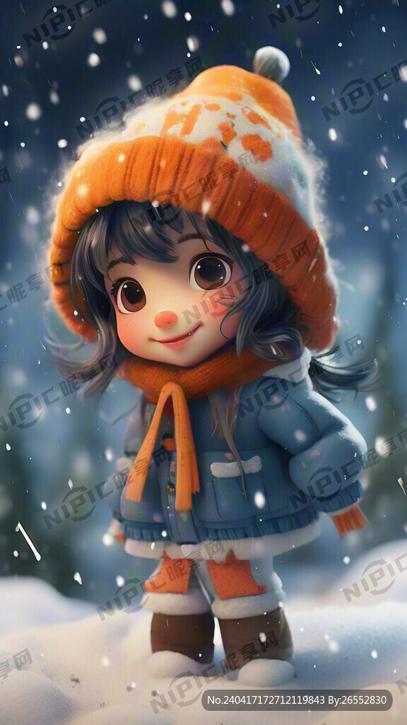 小雪海报