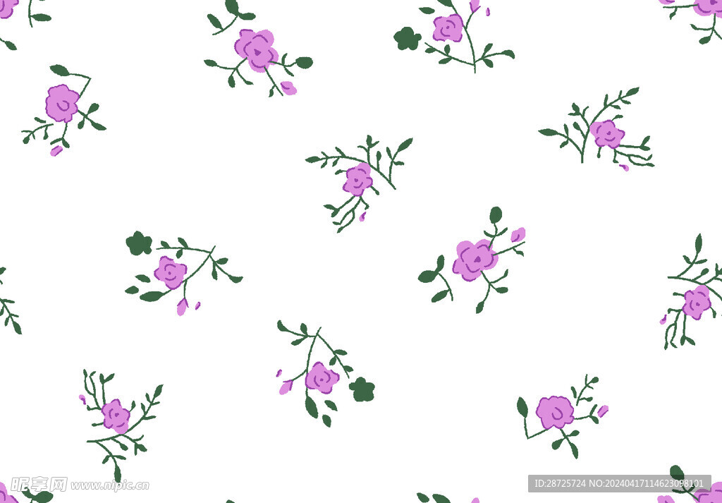 小碎花 
