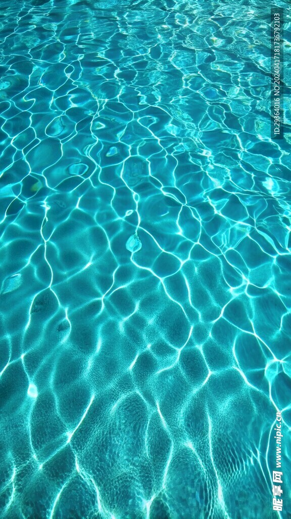 泳池水面水纹图片