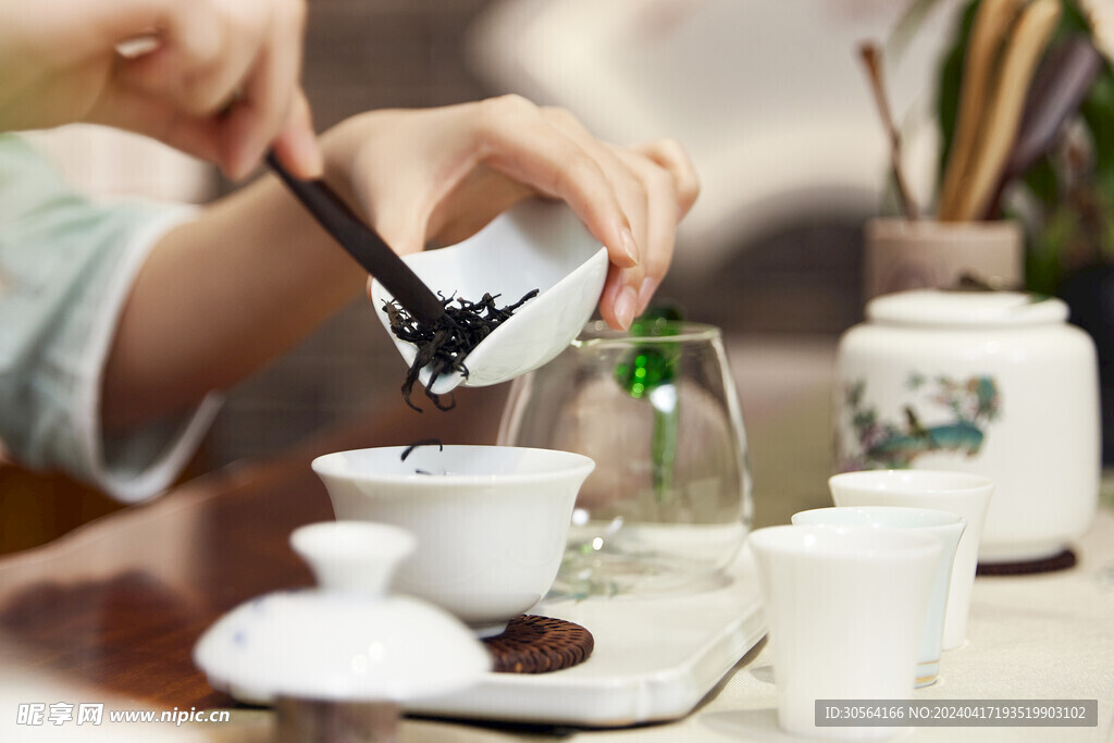 泡茶茶艺背景