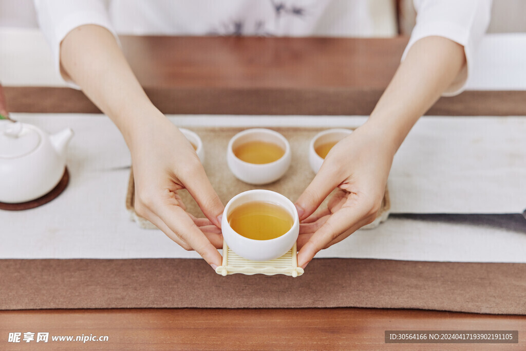 泡茶茶饮背景