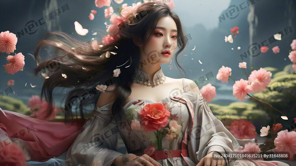 游戏梦幻唯美新中式风景 超高清