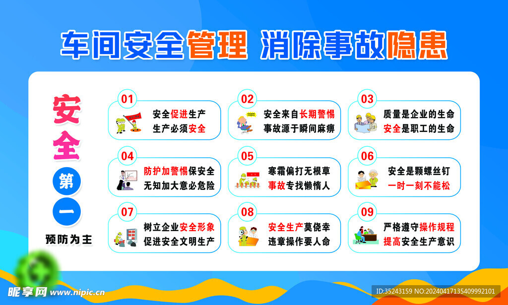 车间管理展板
