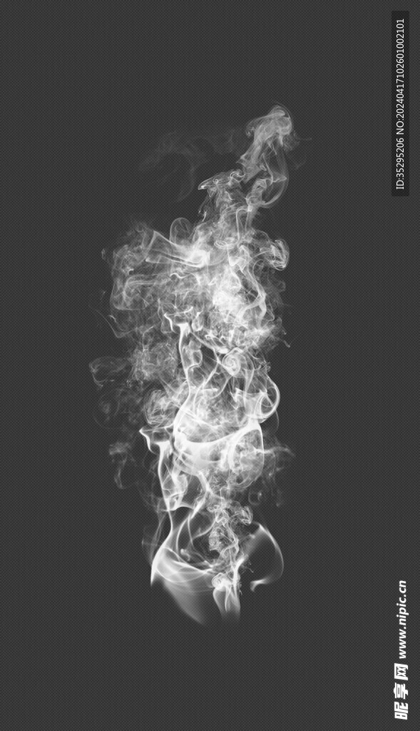 免抠白色烟雾白烟蒸汽元素
