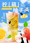 柚子茶海报