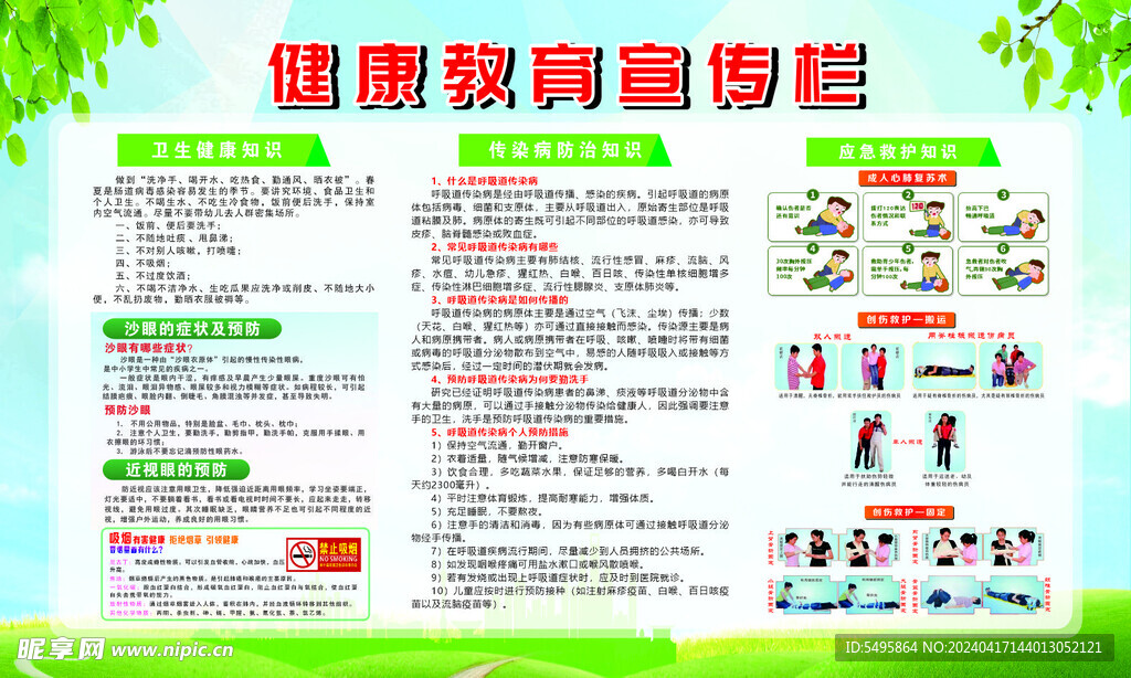 健康教育宣传栏