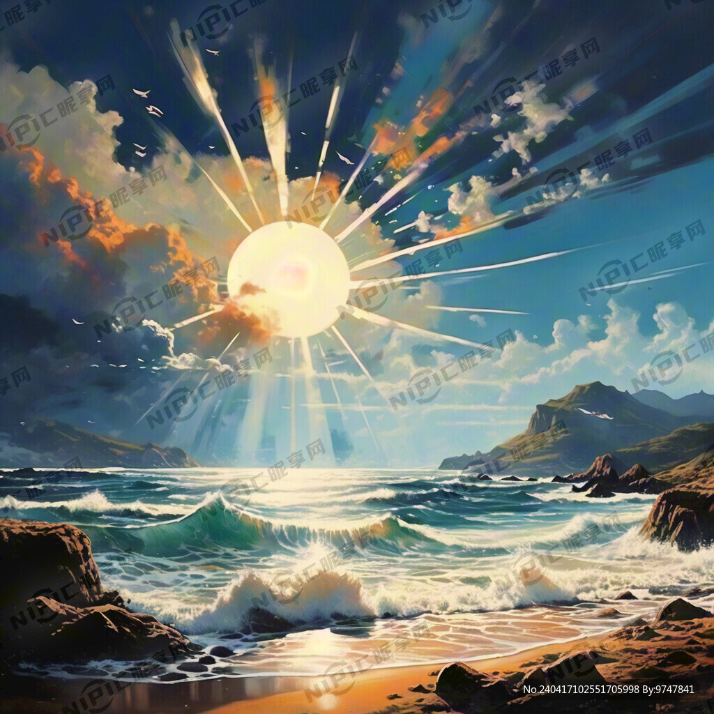 海洋 有阳光 有陆地