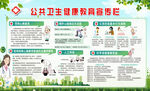 公共卫生健康教育宣传栏