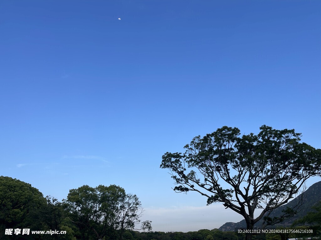 蓝色天空