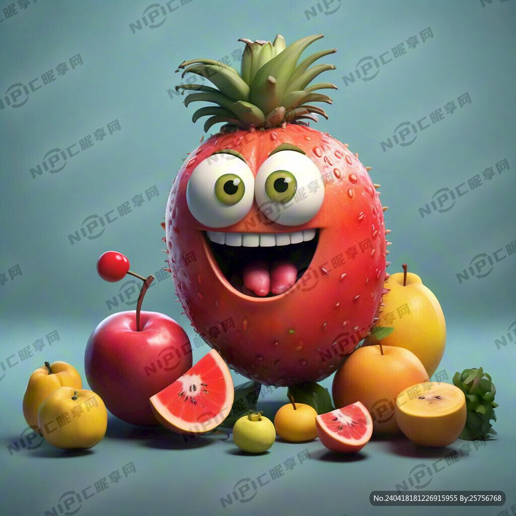卡通水果大全