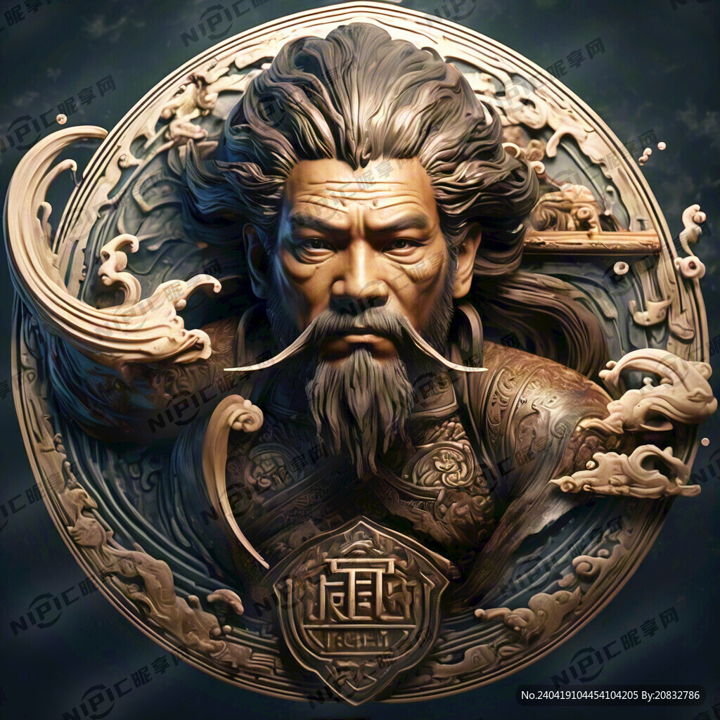 楚水汉风四个字生成一个公司商标