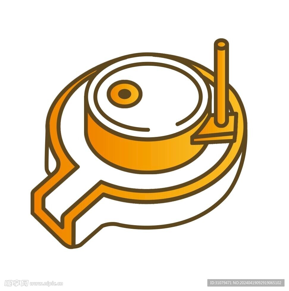石磨 卡通 矢量 CDR