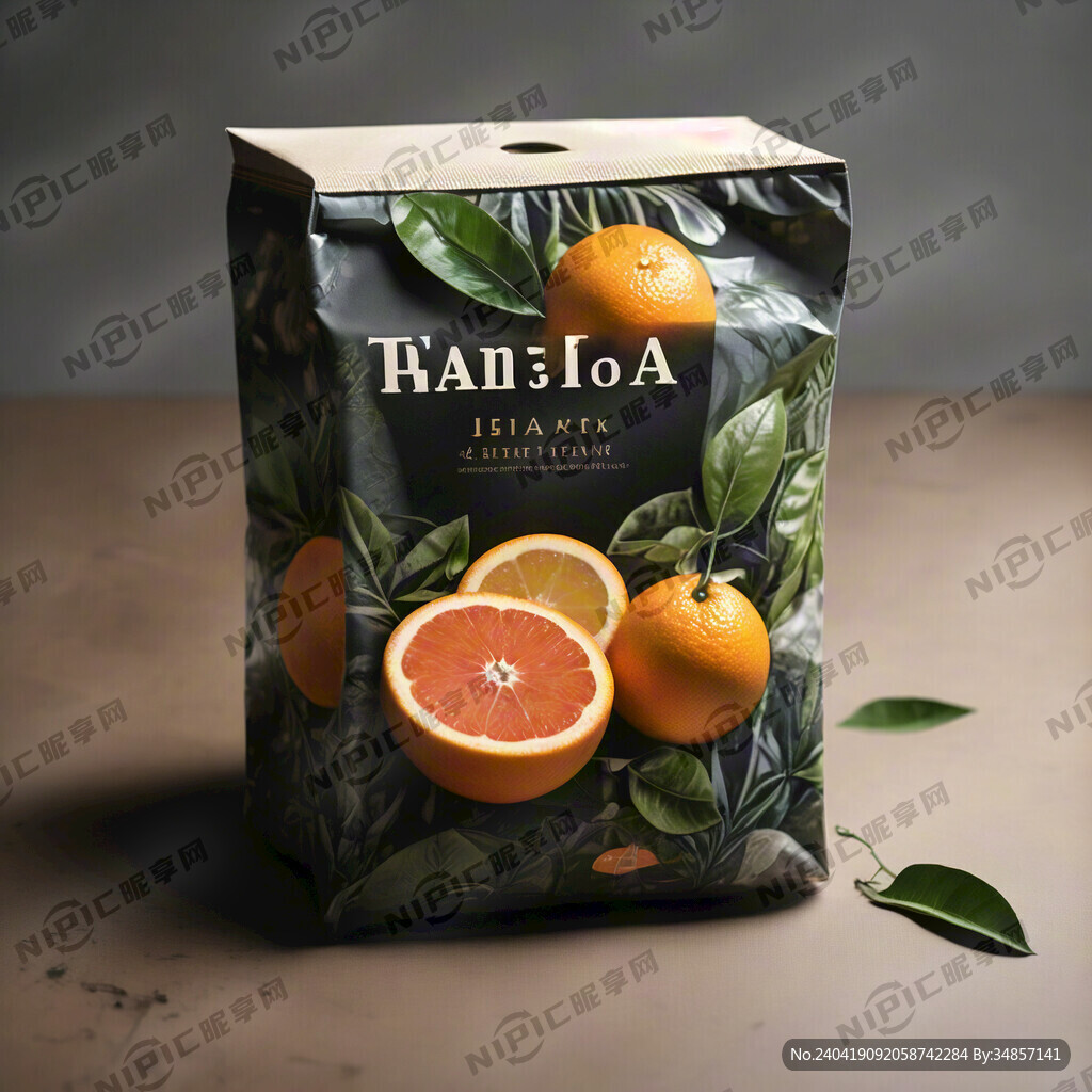 茶萃橙子味道 包装