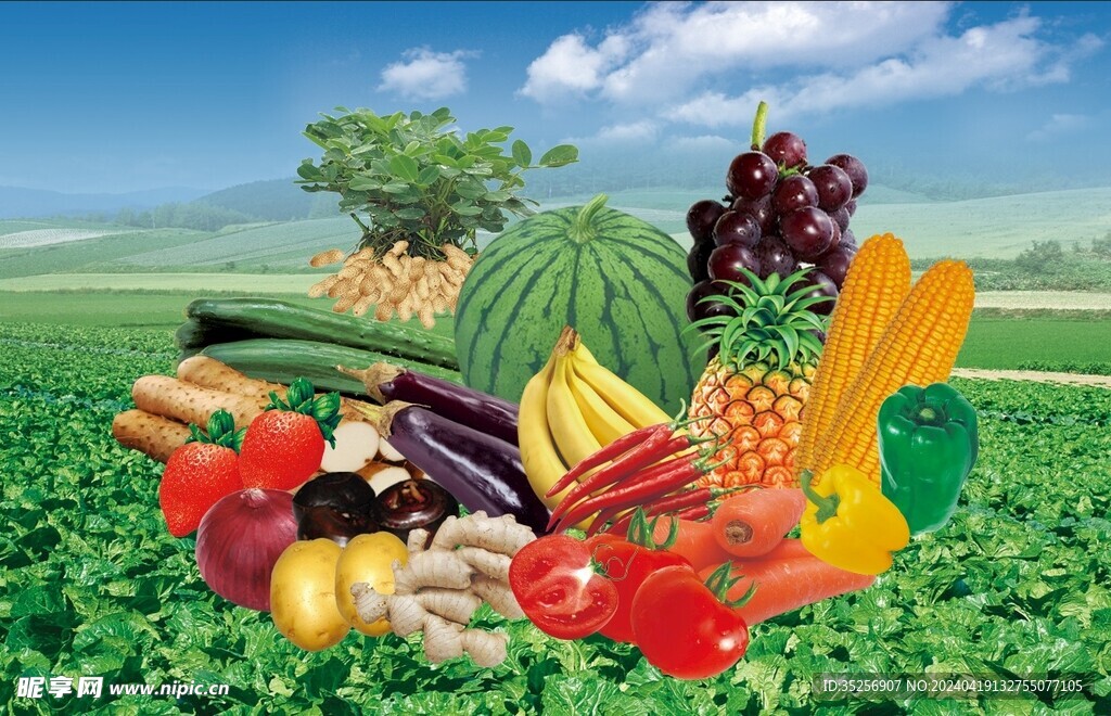 蔬菜水果免抠高清素材源文件