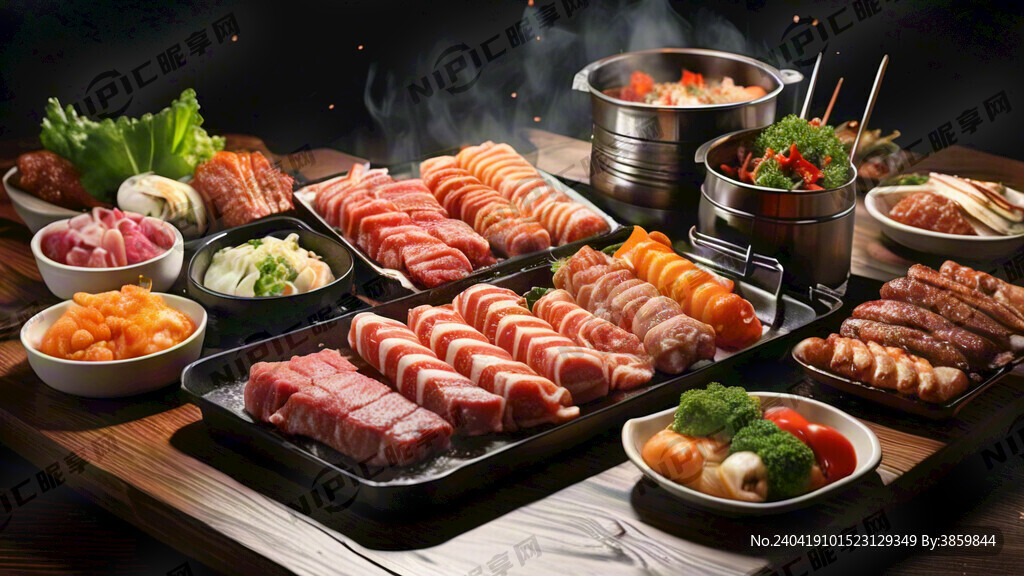 韩式自助烤肉
