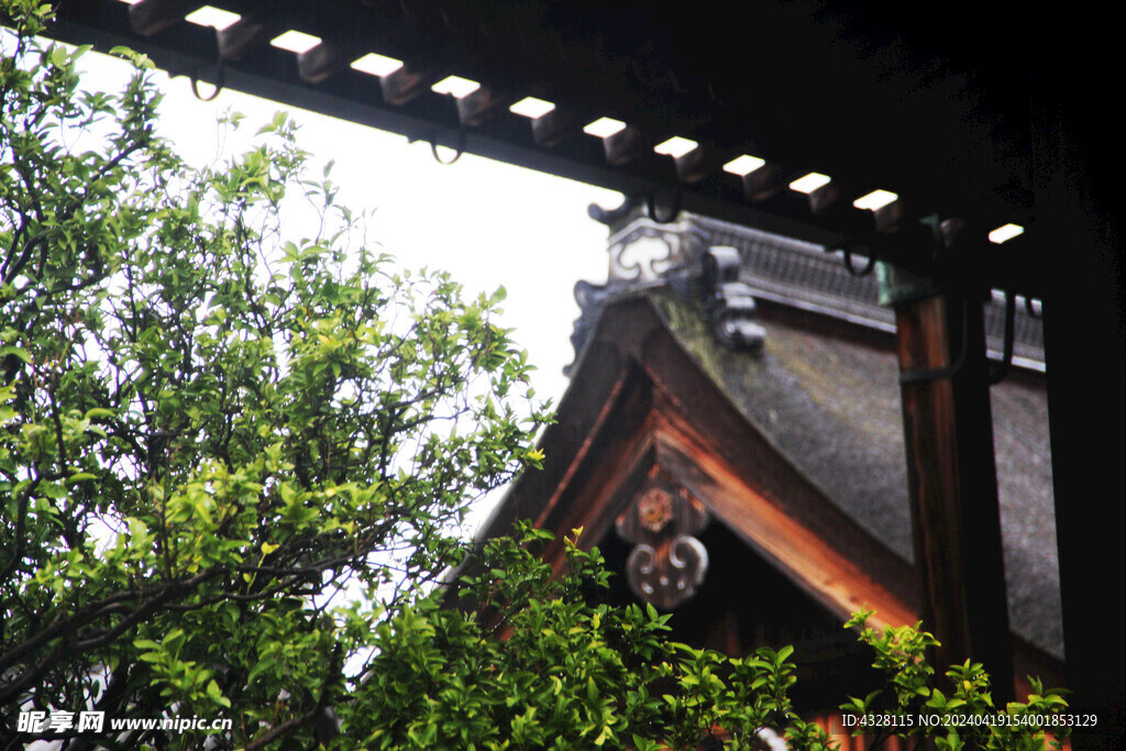 京都二条城建筑特写小景