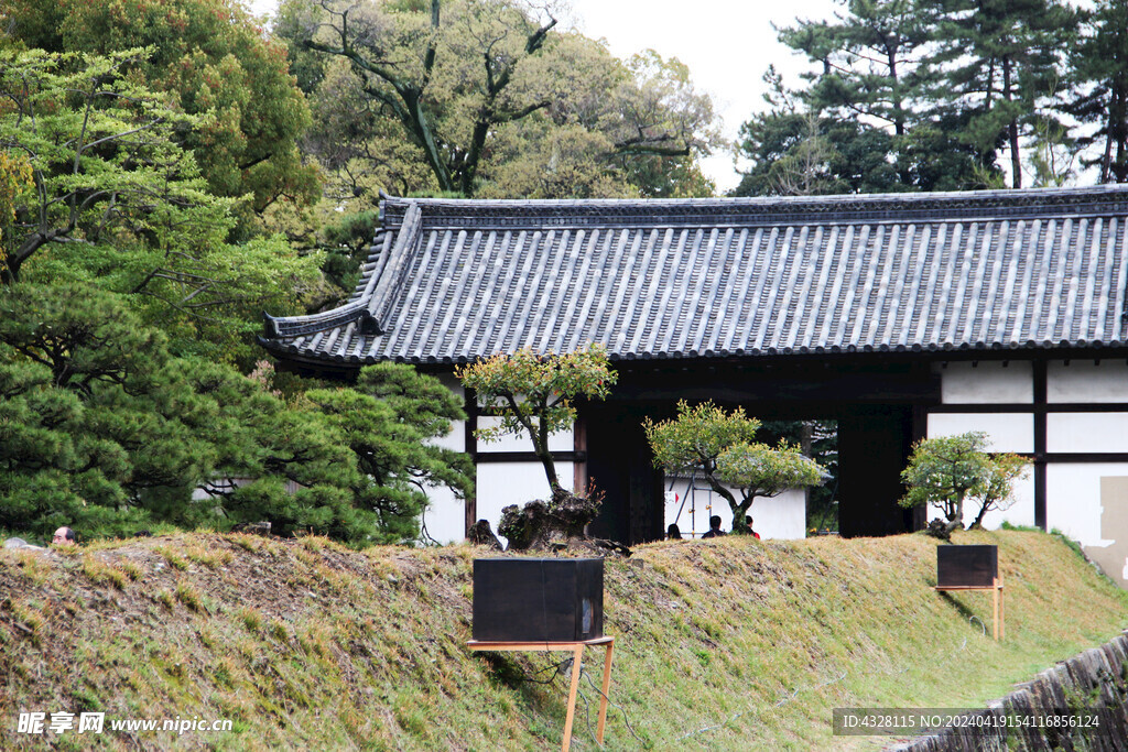 京都二条城建筑风景