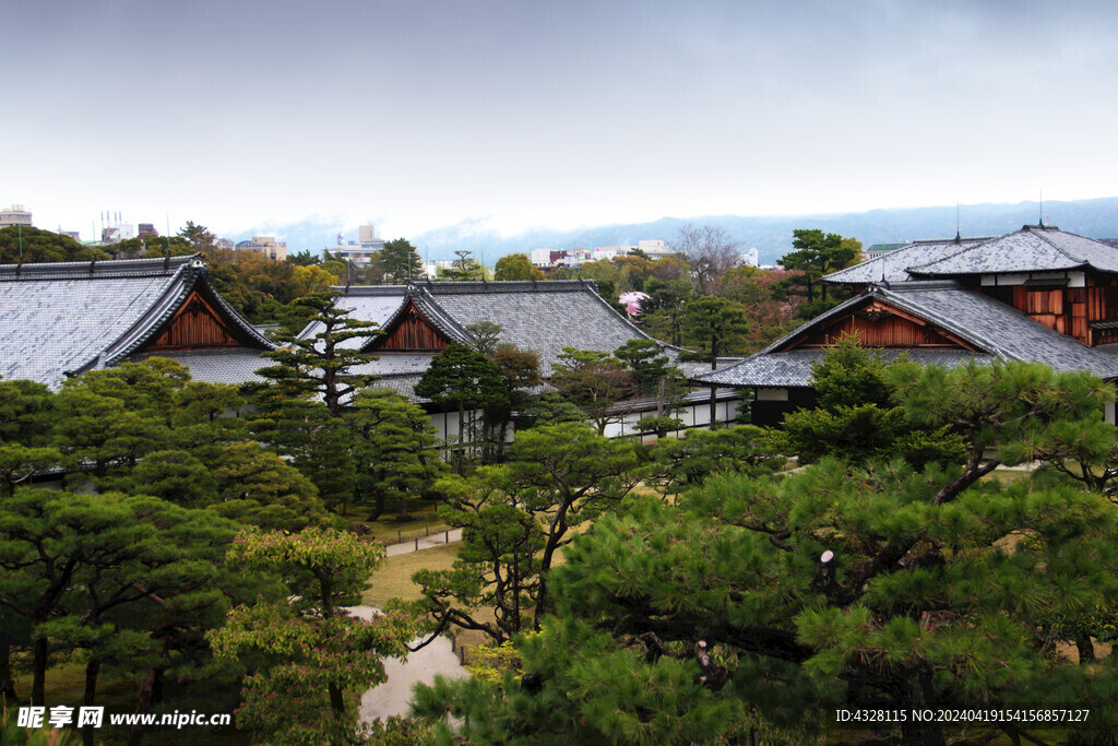 京都二条城建筑风景